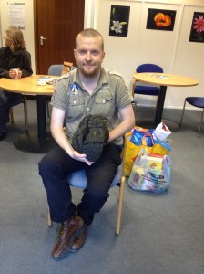 Mark and his new(ish) boots