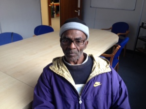 Kestna Marsh is disabled. He was forced to the foodbank after a tribunal upheld a  DWP decision to stop his benefit.